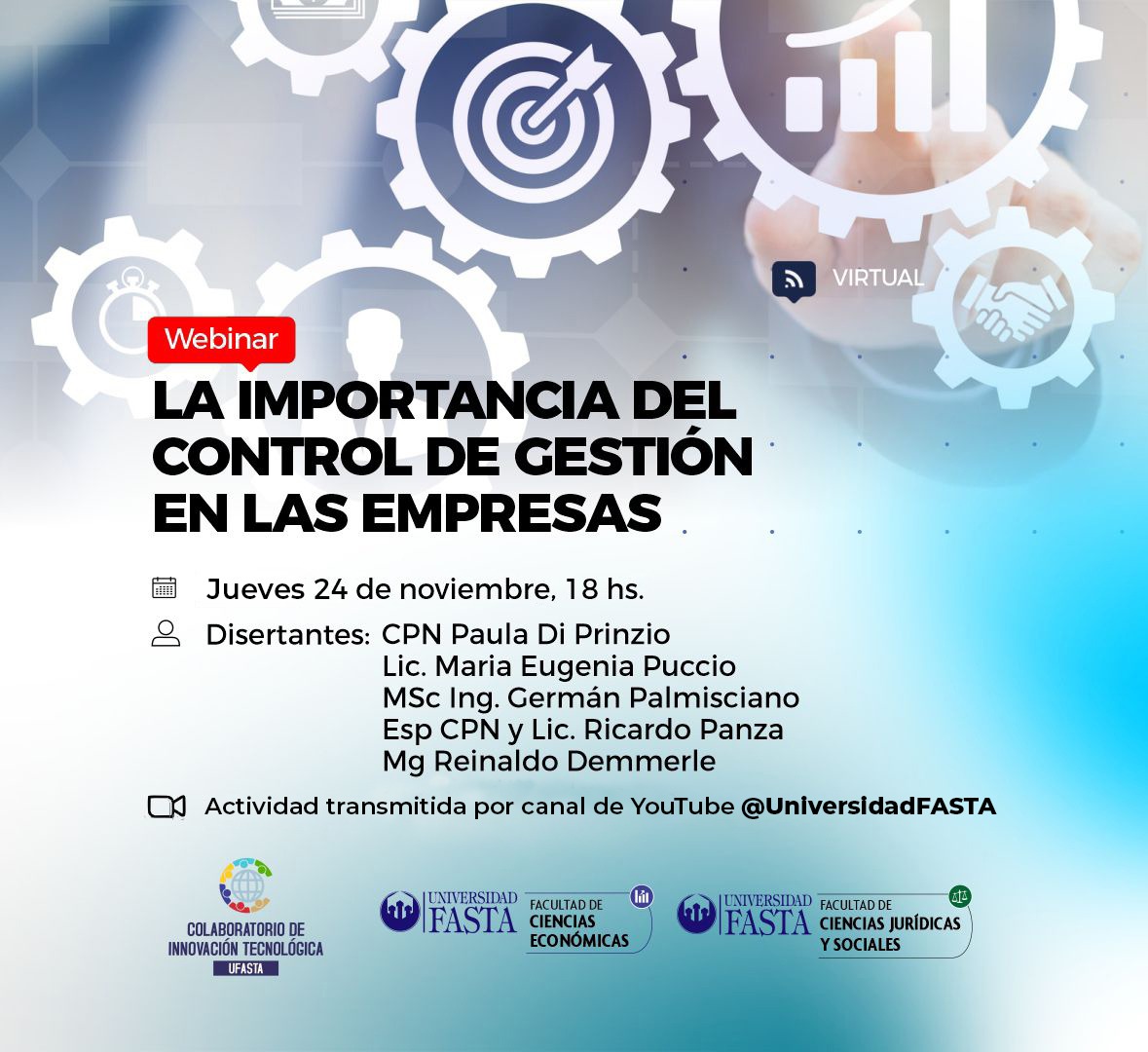 Webinar "La importancia del Control de Gestión en las Empresas"