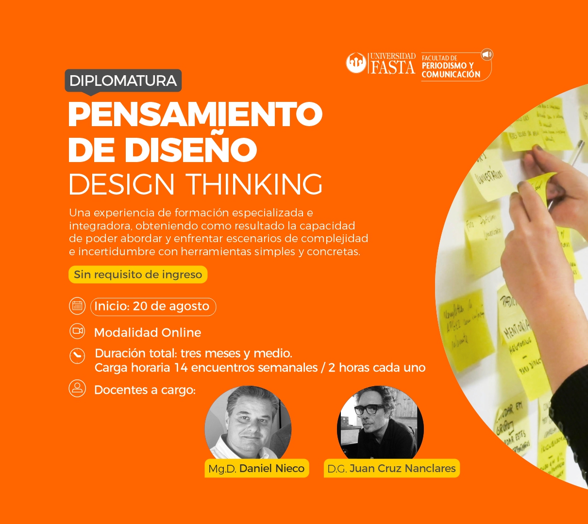 DIPLOMATURA EN PENSAMIENTO DE DISEÑO/ DESIGN THINKING