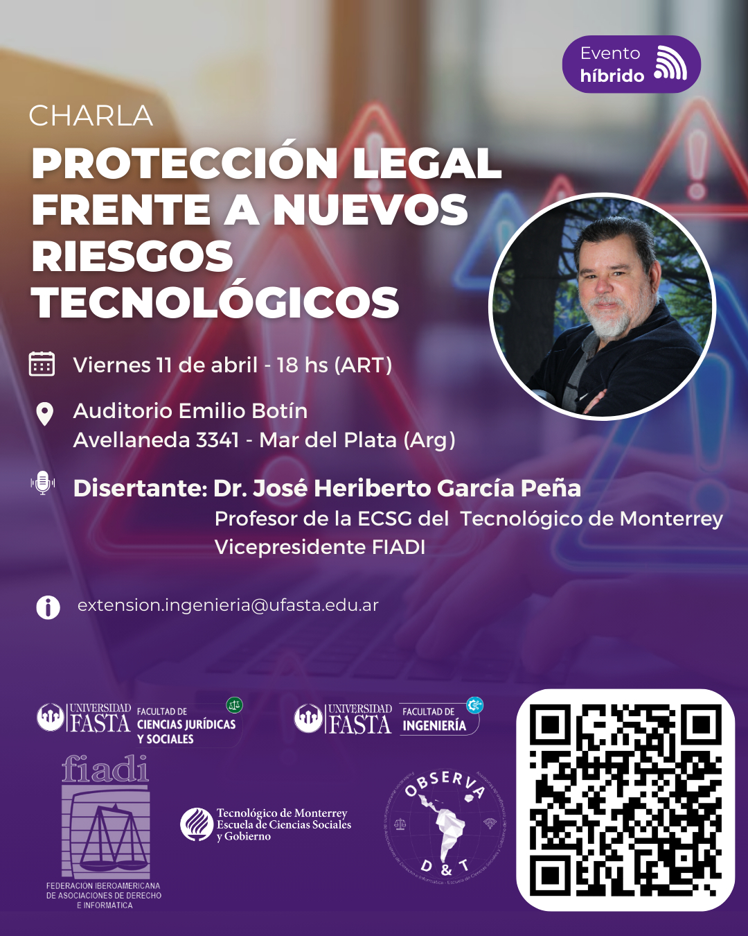 CHARLA - "Protección legal frente a nuevos riesgos tecnológicos"