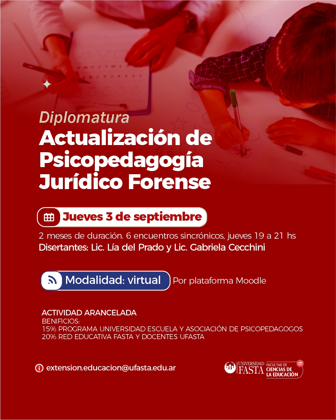 Diplomatura de Actualización de Psicopedagogía Jurídico Forense