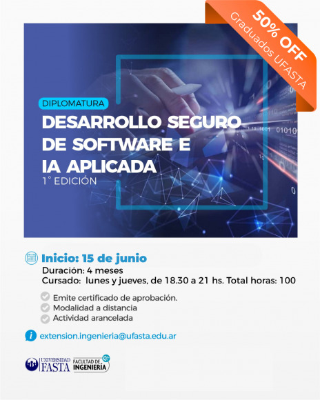 Diplomatura en Desarrollo de Software Seguro e IA aplicada