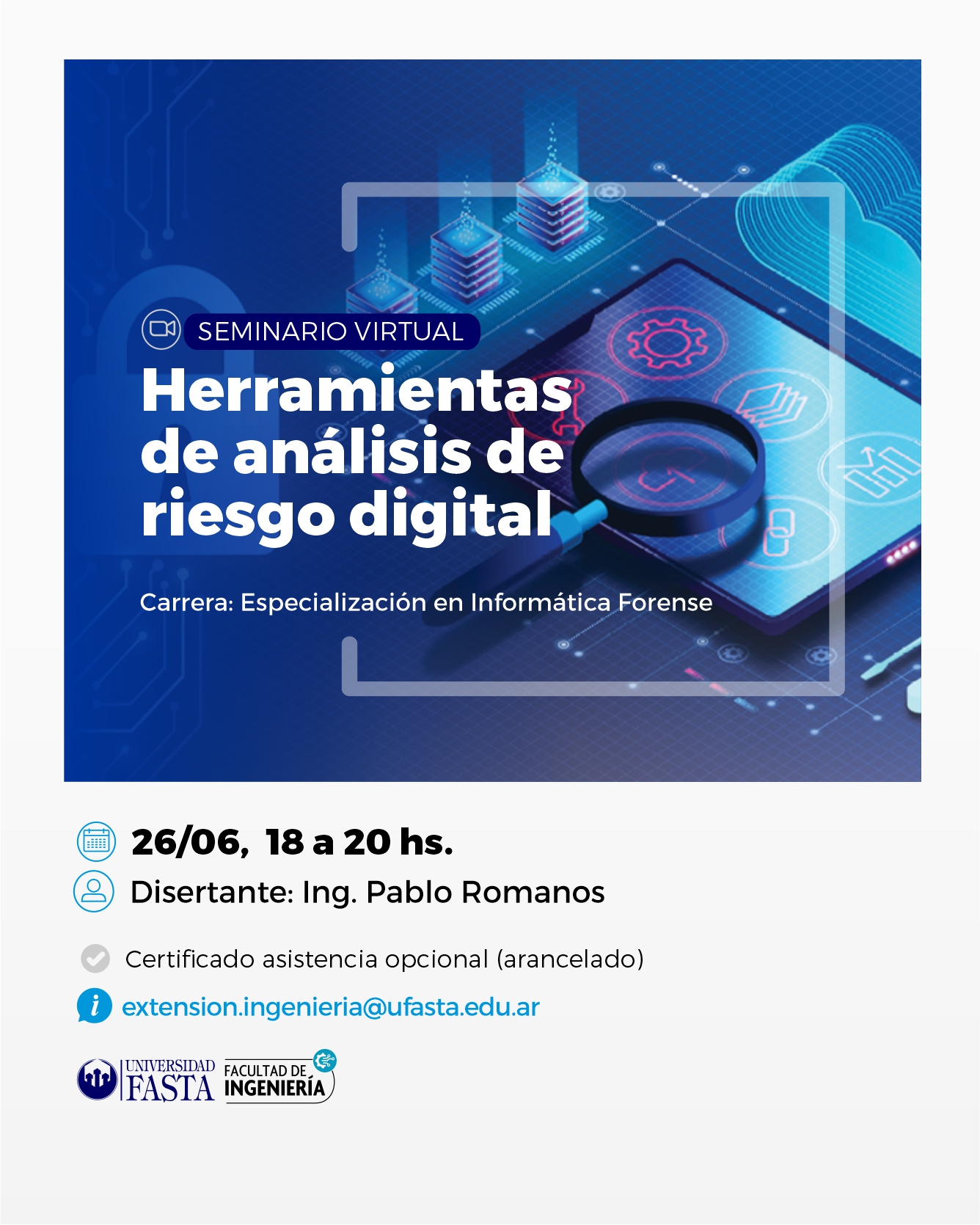 Seminario: Herramientas de análisis de riesgo digital