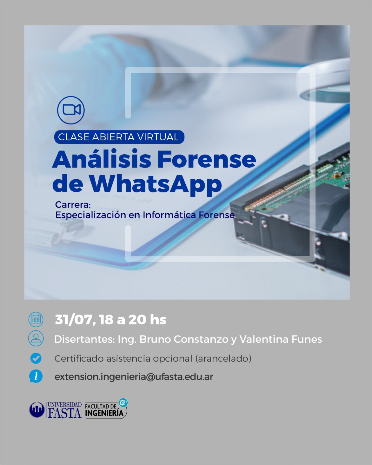 Clase Abierta: Análisis Forense de Whatsapp