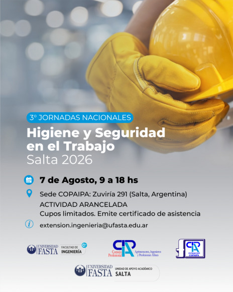 Terceras Jornadas Nacionales de Higiene y Seguridad en el Trabajo