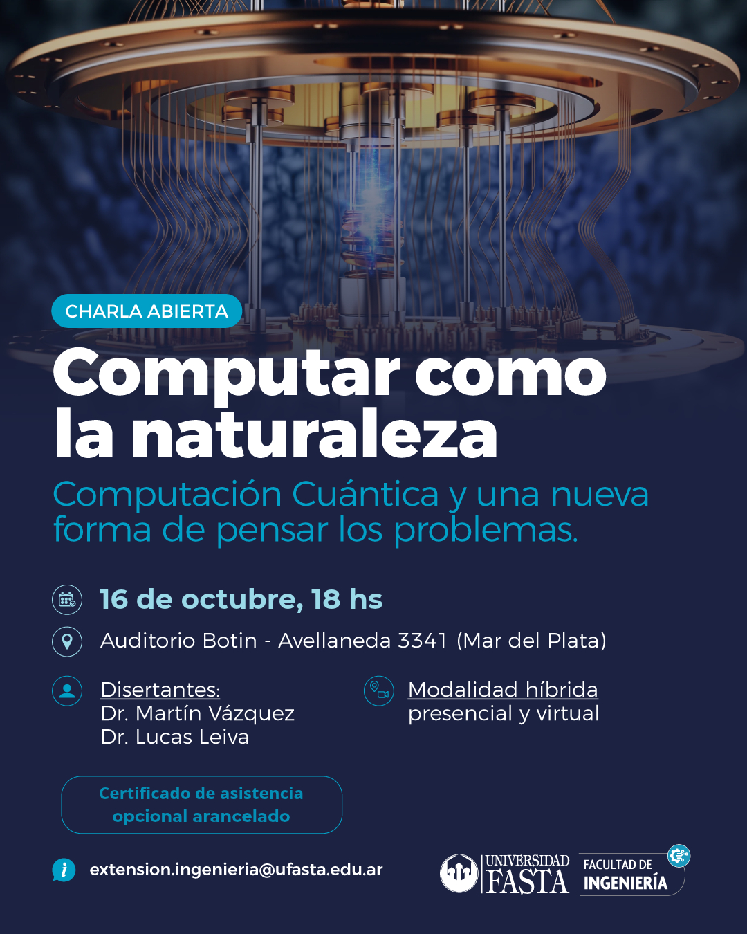 Charla Abierta: Computar como la naturaleza