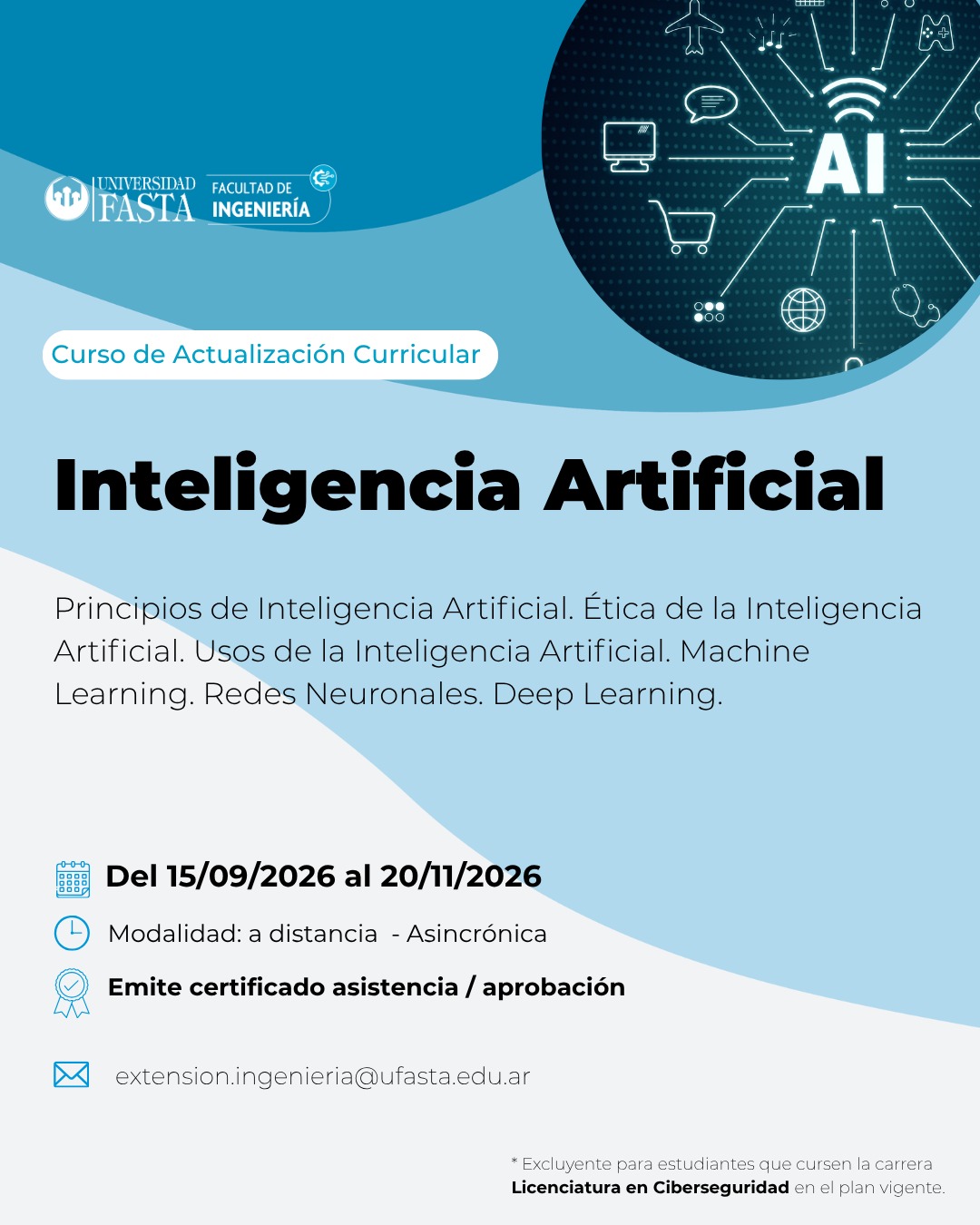Curso de Actualización Curricular - Inteligencia Artificial